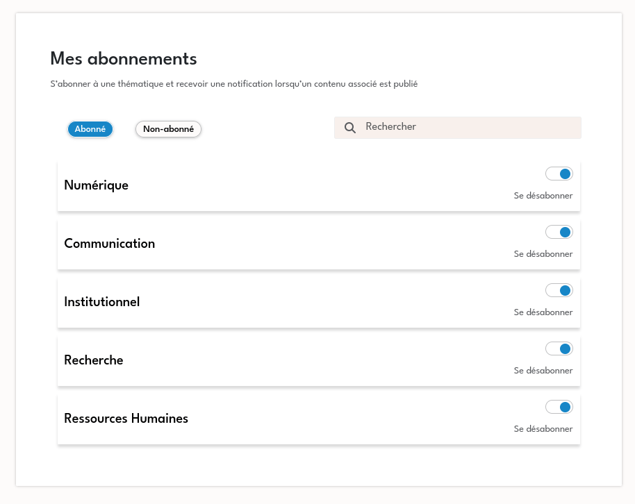 Outil pour marquer des contenus en favoris sur le CMS Drupal. 